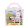 ⁦Sylvanian Families - משפחת סילבניאן - תינוק בתיק נשיאה ארנבון⁩ – תמונה ⁦2⁩