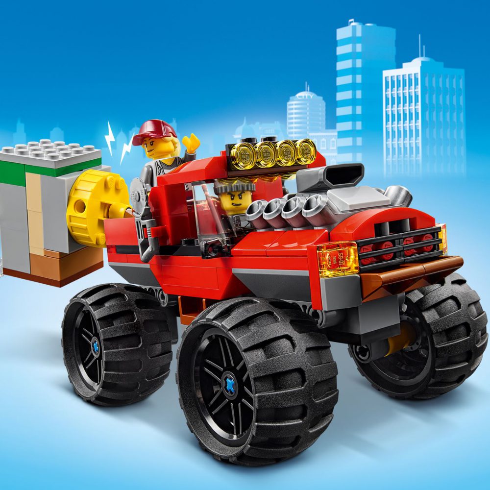 ⁦לגו סיטי - משאית משטרתית 60245⁩ – תמונה ⁦3⁩