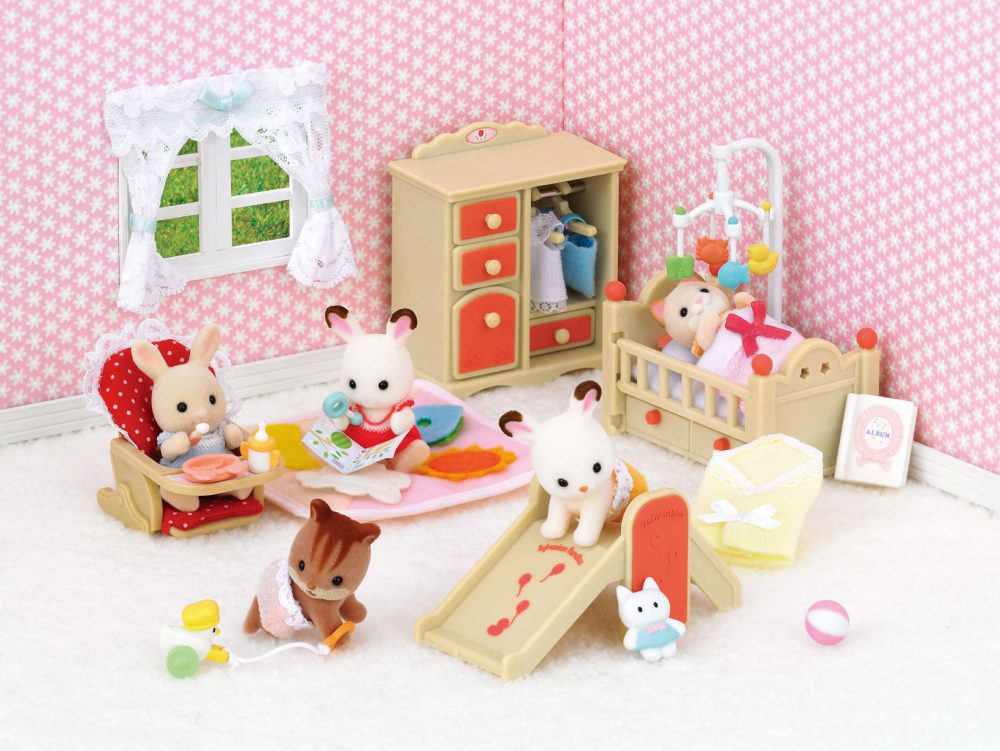 ⁦Sylvanian Families - משפחת סילבניאן - ערכת חדר תינוק⁩ – תמונה ⁦4⁩