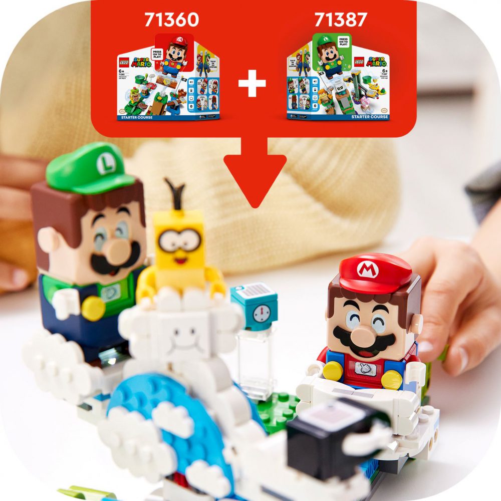 ⁦לגו סופר מריו - עולם השמיים (ערכת הרחבה) 71389⁩ – תמונה ⁦4⁩