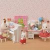 ⁦Sylvanian Families - משפחת סילבניאן - ערכת שולחן כתיבה ופסנתר⁩ – תמונה ⁦3⁩