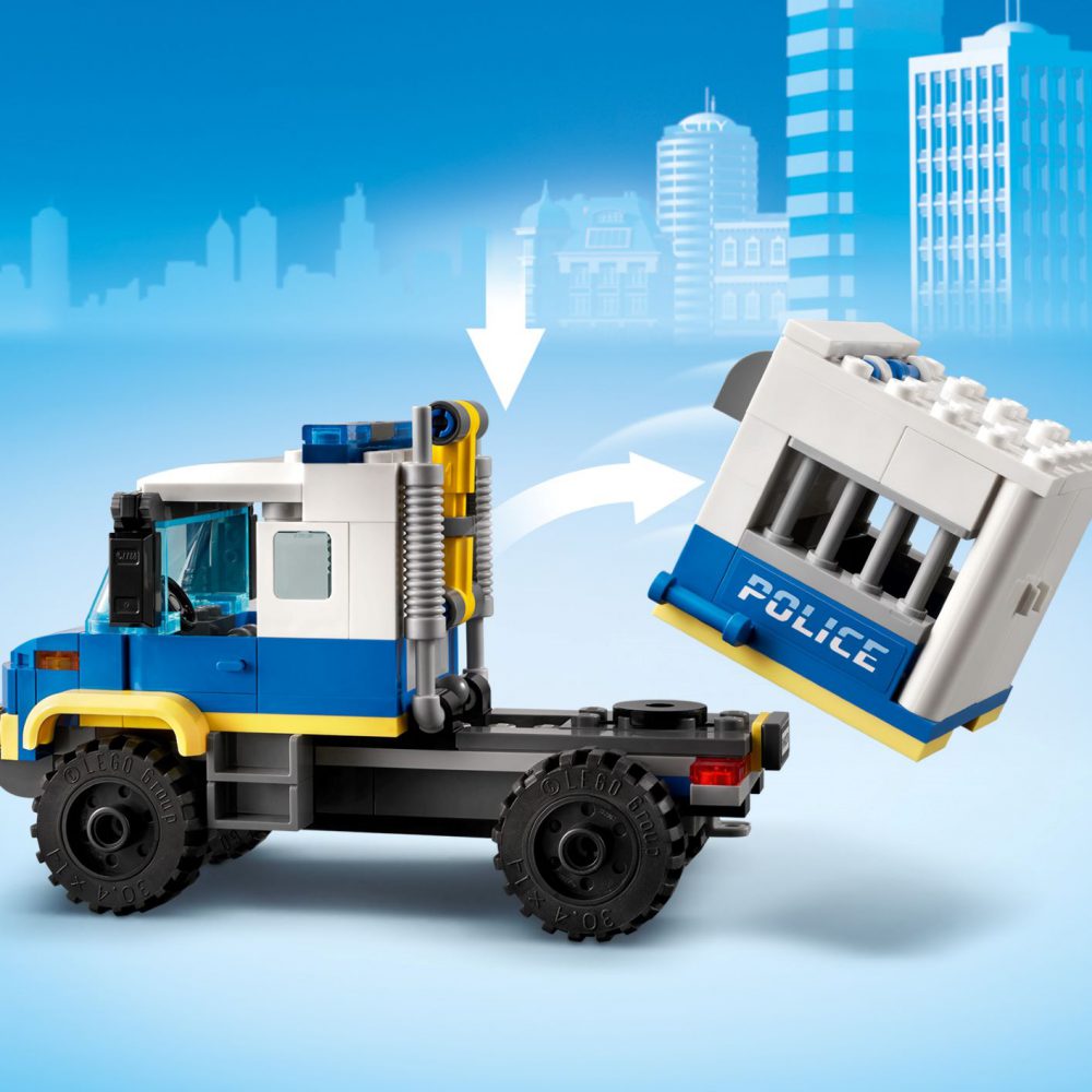 ⁦לגו סיטי - רכב להובלת אסירים 60276⁩ – תמונה ⁦4⁩