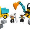 ⁦לגו דופלו - משאית ודחפור 10931⁩ – תמונה ⁦2⁩