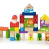 ויגה דלי קוביות עץ 50 יח' - חווה
