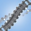 ⁦לגו סיטי - פסי רכבת 60205⁩ – תמונה ⁦4⁩