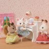 ⁦Sylvanian Families - משפחת סילבניאן - ערכת שולחן כתיבה ופסנתר⁩ – תמונה ⁦4⁩