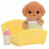 ⁦Sylvanian Families - משפחת סילבניאן - תינוק פודל⁩ – תמונה ⁦2⁩