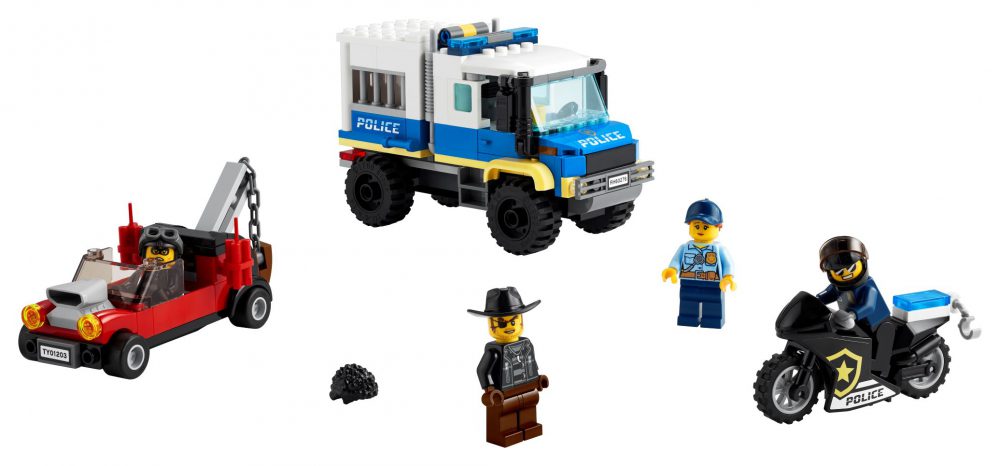 ⁦לגו סיטי - רכב להובלת אסירים 60276⁩ – תמונה ⁦2⁩