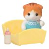 ⁦Sylvanian Families - משפחת סילבניאן - תינוק חתול מייפל⁩ – תמונה ⁦2⁩