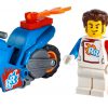 ⁦לגו סיטי - אופנוע פעלולי טיל 60298⁩ – תמונה ⁦2⁩