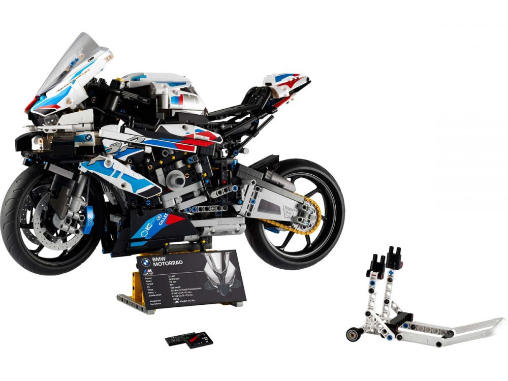 ⁦לגו טכני - אופנוע BMW M 100 RR⁩ – תמונה ⁦2⁩