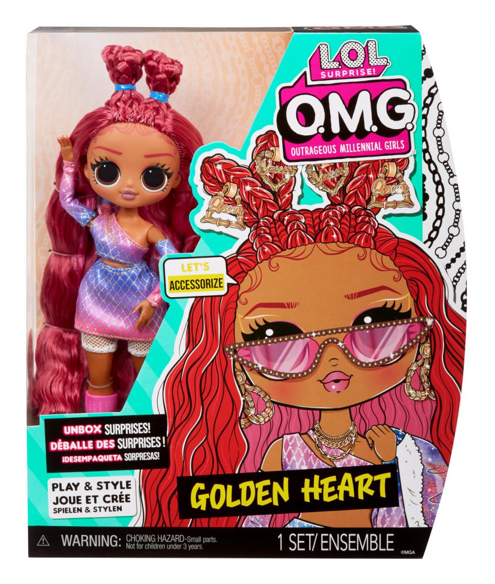 ⁦בובת 7 LOL OMG - גולדן הארט⁩ – תמונה ⁦2⁩