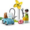 ⁦לגו דופלו - טורבינת רוח ורכב חשמלי  10985⁩ – תמונה ⁦2⁩