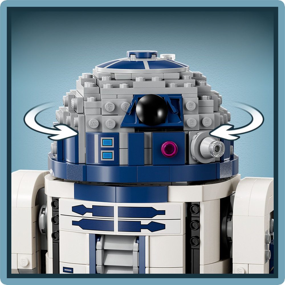 ⁦לגו מלחמת הכוכבים - R2-D2  75379⁩ – תמונה ⁦3⁩