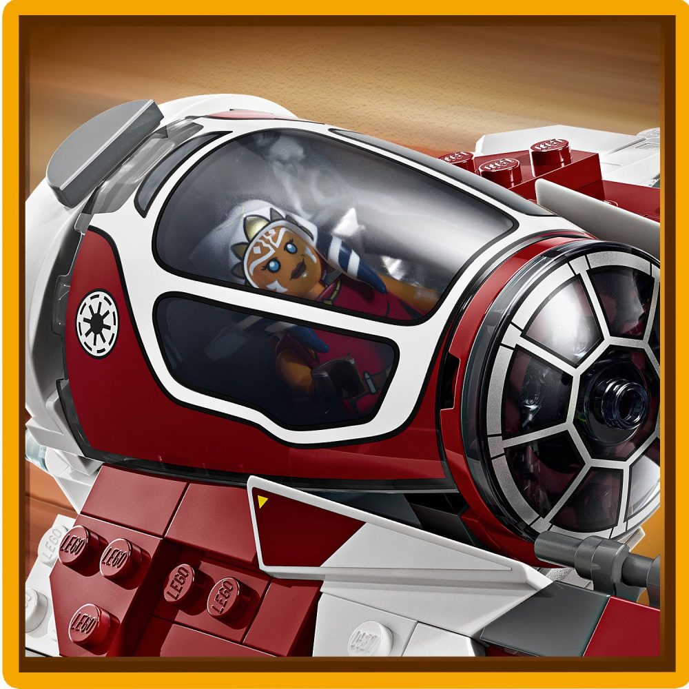 ⁦לגו מלחמת הכוכבים - JEDI INTERCEPTOR של אסוקה  75401⁩ – תמונה ⁦3⁩