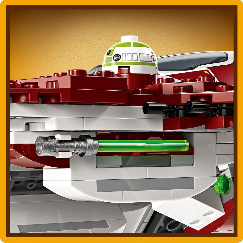 ⁦לגו מלחמת הכוכבים - JEDI INTERCEPTOR של אסוקה  75401⁩ – תמונה ⁦4⁩