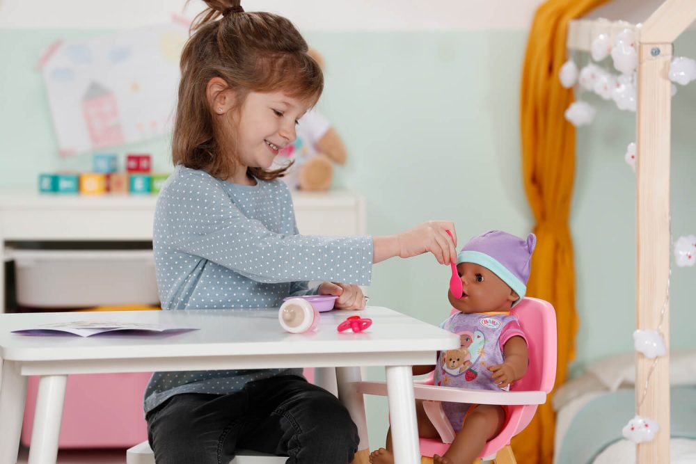 ⁦בובת תינוקת בייבי בורן 43 ס"מ - אווה⁩ – תמונה ⁦3⁩