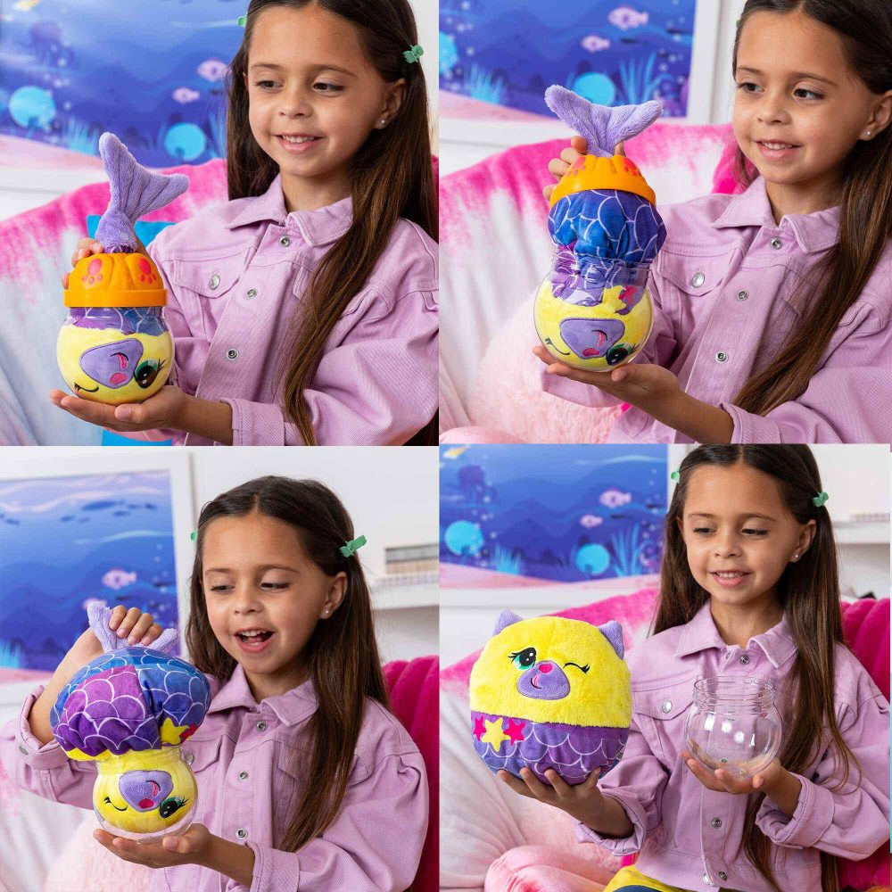 ⁦בובת פרווה מיספיטנס - חתול דגיגון⁩ – תמונה ⁦6⁩