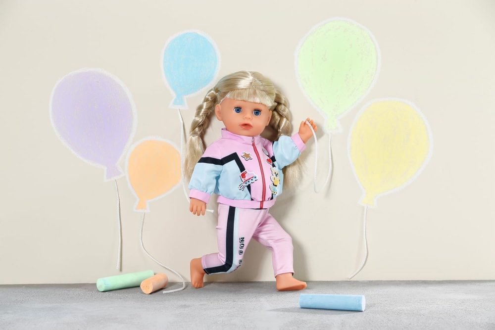 ⁦חליפת ספורט לבובת בייבי-בורן 36 ס"מ⁩ – תמונה ⁦5⁩