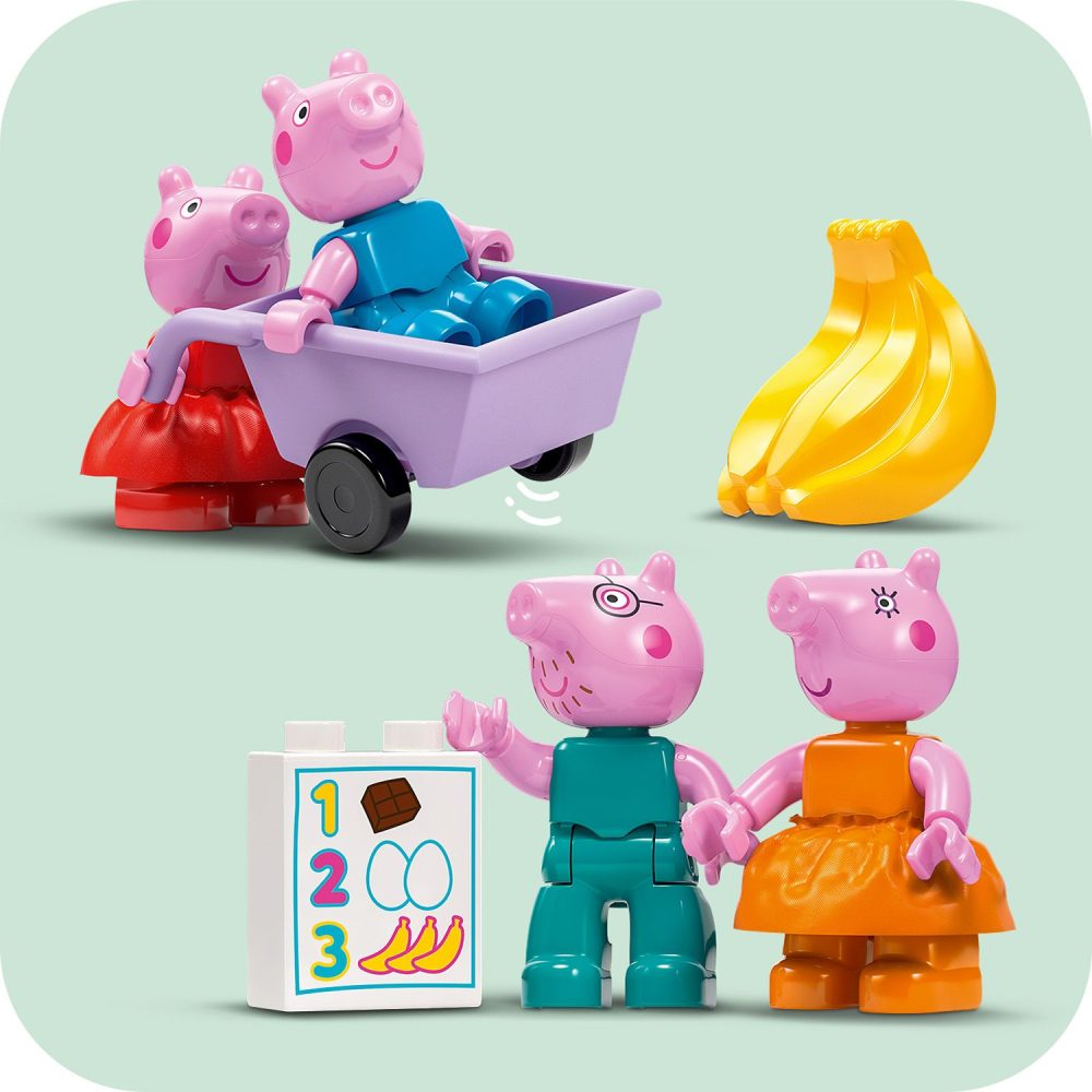 ⁦לגו דופלו - סופרמרקט של פפה פיג  10434⁩ – תמונה ⁦3⁩