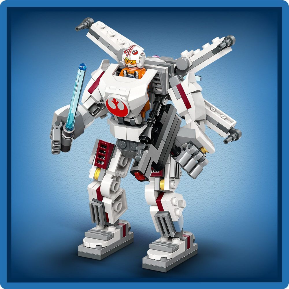 ⁦לגו מלחמת הכוכבים - רובוט X-Wing של לוק סקייוואקר   75390⁩ – תמונה ⁦5⁩