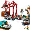⁦לגו סיטי - נמל סמוך לים עם אוניית משא   60422⁩ – תמונה ⁦2⁩