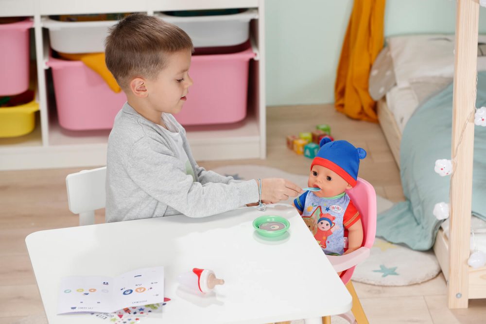 ⁦בובת תינוק בייבי בורן 43 ס"מ - ג'ונאס⁩ – תמונה ⁦4⁩
