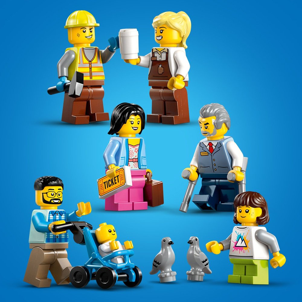 לגו סיטי - תחנת רכבת מרכזית 60469 – תמונה 6