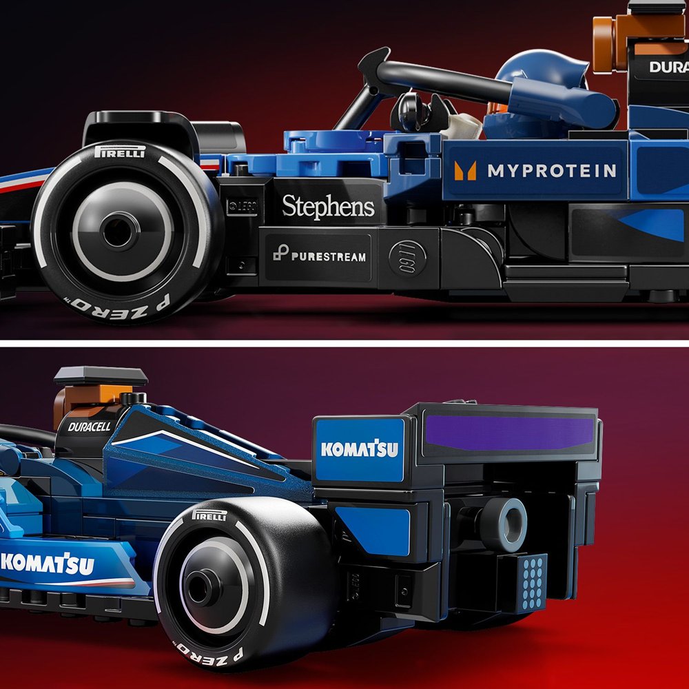 לגו ספיד - מכונית מרוץ WILLIAMS RACING FW46 F1 (77249) – תמונה 2