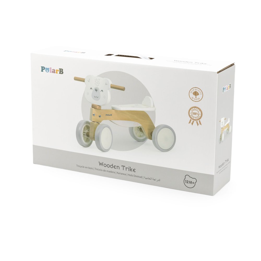 פולאר בי תלת אופן – דובון לבן